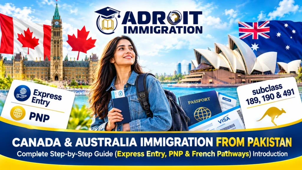 Adroit Immigration Travel Collage