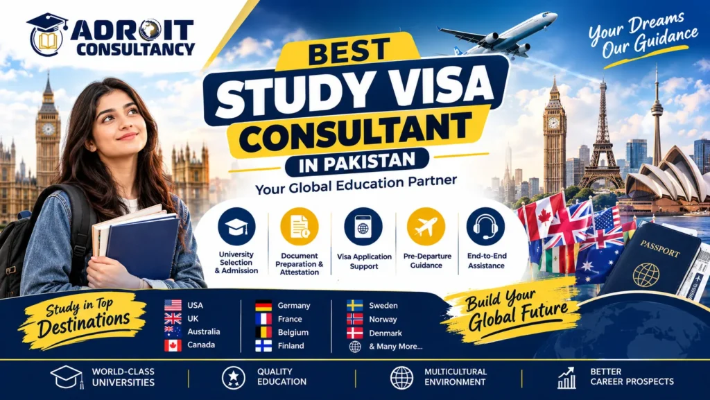 Study Visa Consultant Global Education Banner