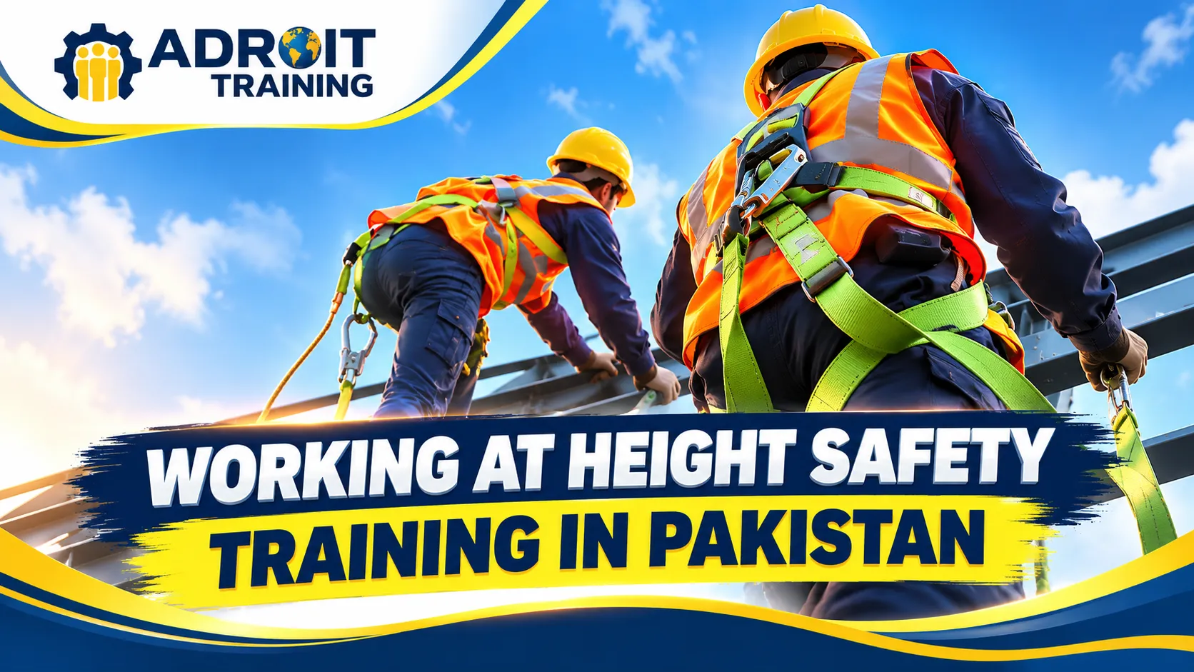Working at Height Safety Training in Pakistan – By Adroit Group