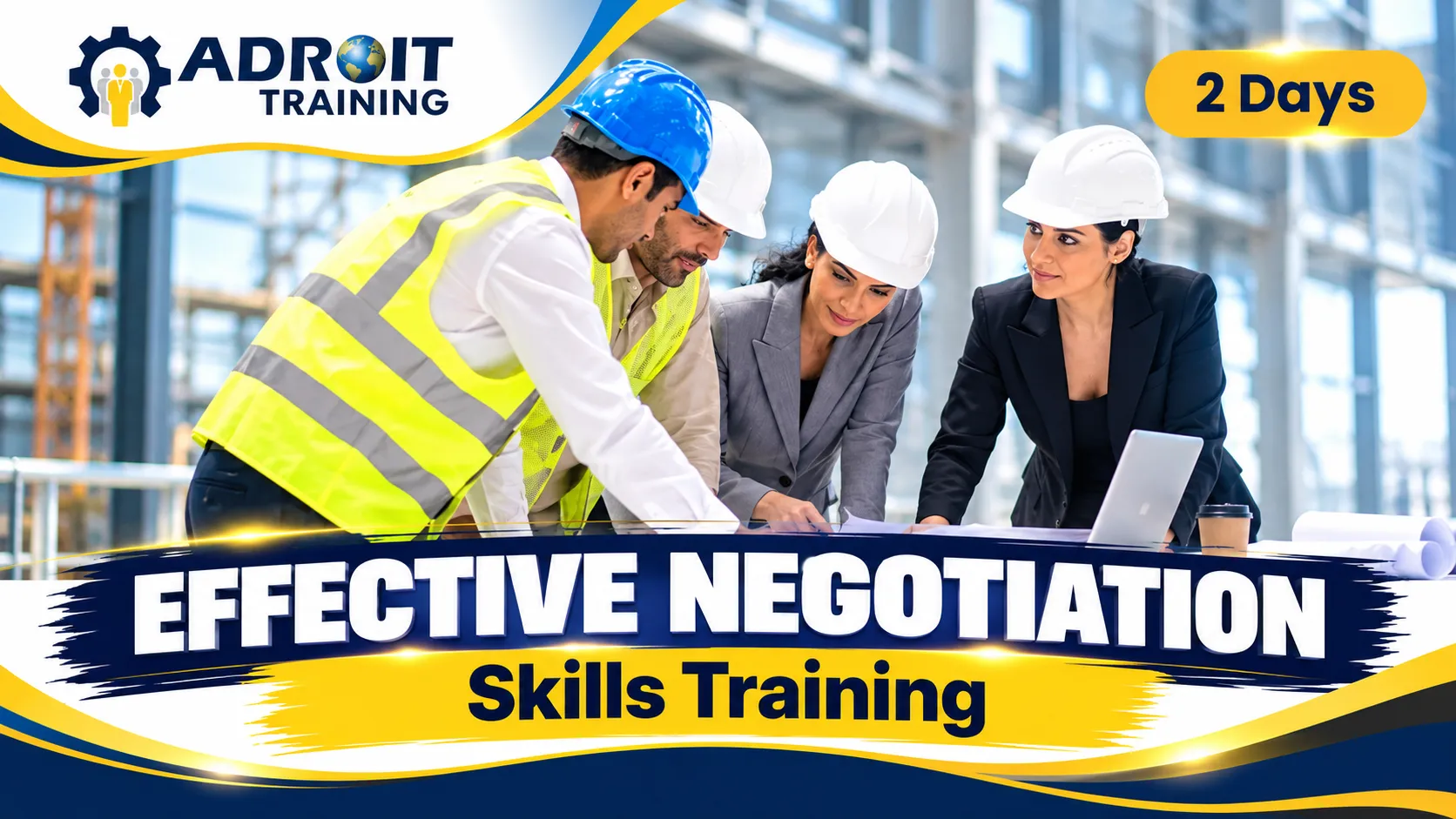 Effective Negotiation Skills Training – Adroit Training (2 Days)