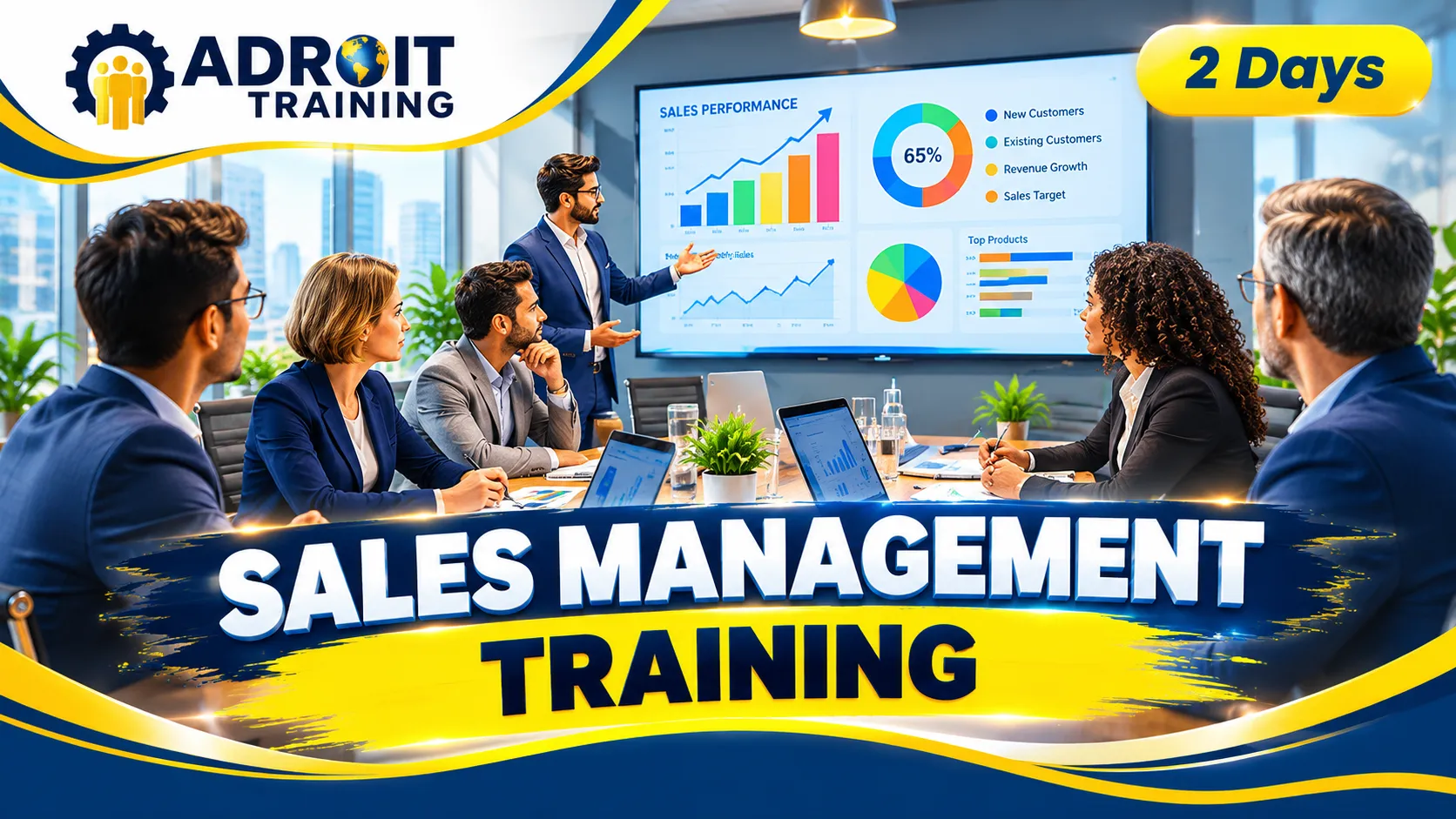 Sales Management Training – Adroit Training (2 Days)