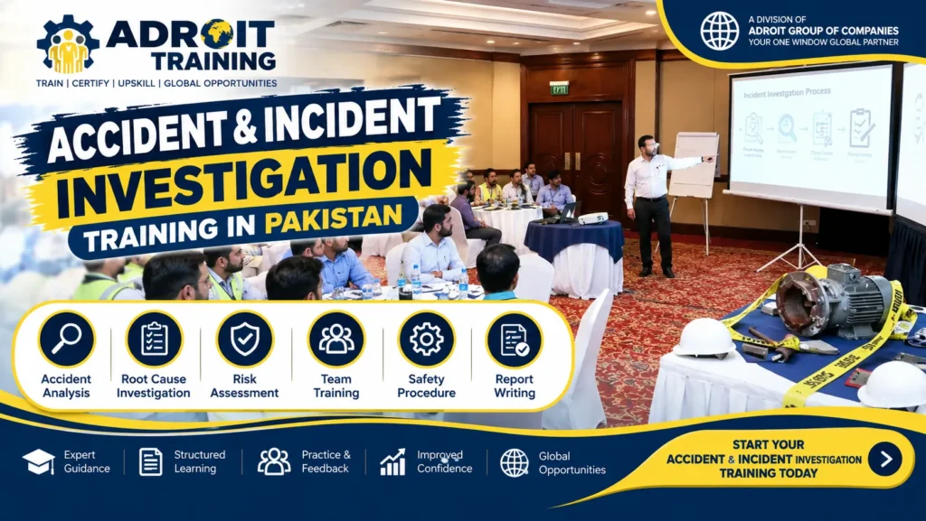 Accident & Incident Investigation Training in Pakistan